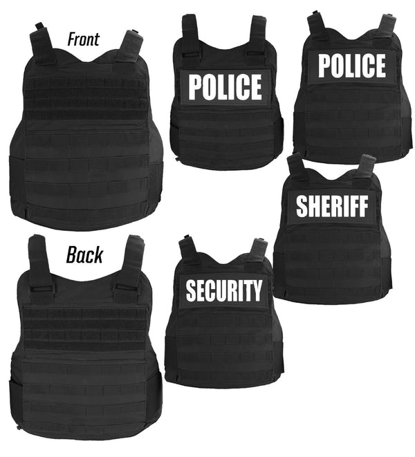 First Class Tactical Body Armor Carrier (Black)
