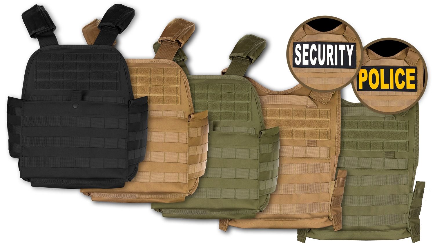 Ryno Gear Adjustable Tactical Plate Carrier First Class Uniforms