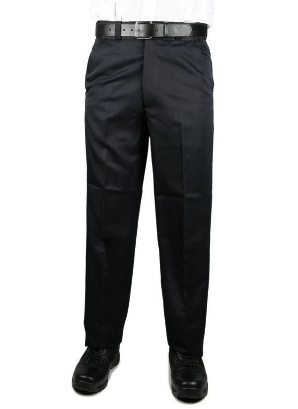 FIRST CLASS 100% POLYESTER TWILL WEAVE SLACKS – First Class Uniforms