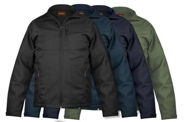 WINDPROOF / WATER-RESISTANT SOFT SHELL JACKET