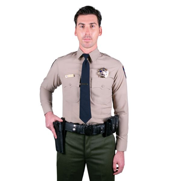 Sinatra Sheriff Long Sleeve Poly/Wool Shirt