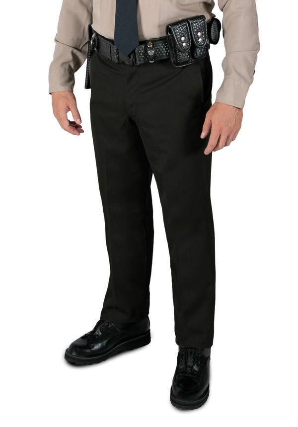 Sinatra Black Medium Weight Uniform Pants - Regular Cut