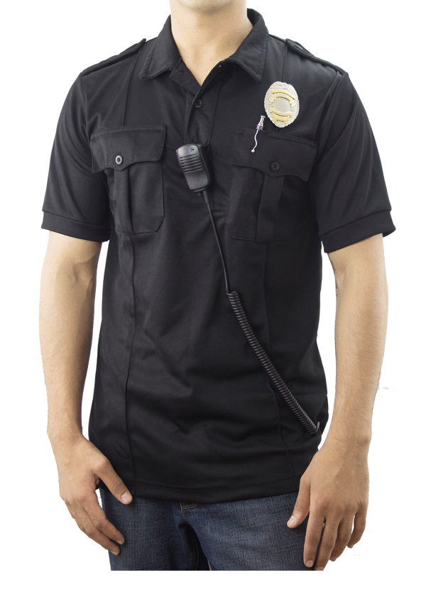 100% POLYESTER PRO-DRY POLO SHIRT WITH TWO POCKETS