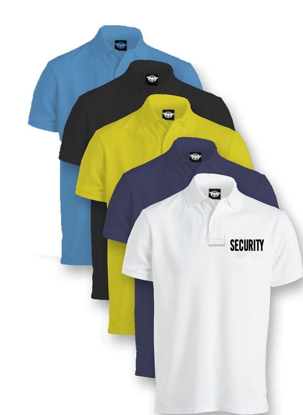 SECURITY TACTICAL PERFORMANCE POLO SHIRTS