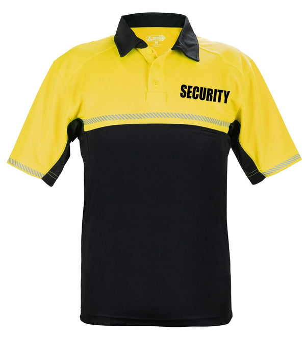 100% Polyester Jersey Knit Security Bike Patrol Polo Shirts