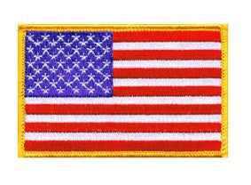 US FLAG PATCH WITH HOOK & LOOP