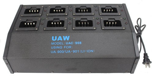 8 RADIO RAPID LI-ION BATTERY CHARGING STATION FOR UA900 AND UA901
