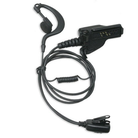 EARHANGER LAPEL MICROPHONE (FOR HT1000 AND XTS SERIES MOTOROLA RADIOS) UA35