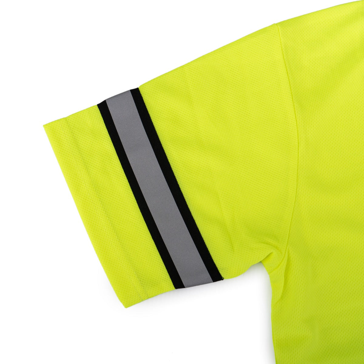 Profyle Shirts 100% POLYESTER POLO SHIRT WITH REFLECTIVE STRIPES AND ID – First Class ...