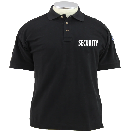 [PS111-M-CUSTOMIZED] PRESHRUNK 100% COTTON TACTICAL POLO SHIRT WITH SECURITY ID