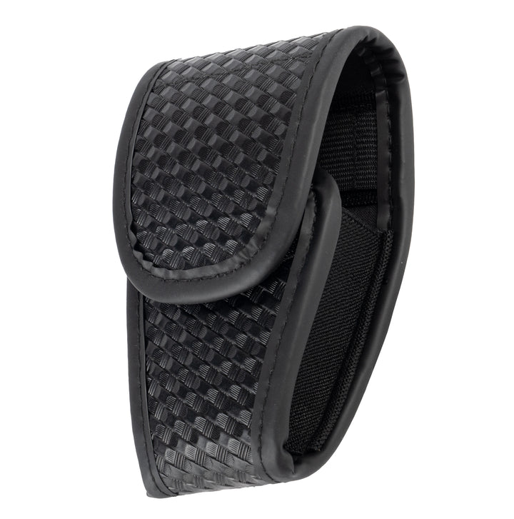 Basket Weave Synthetic Leather Handcuff Holder for ASP Handcuffs First Class Uniforms