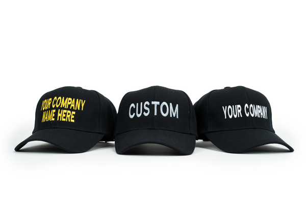 Custom Logo Embroidered Caps