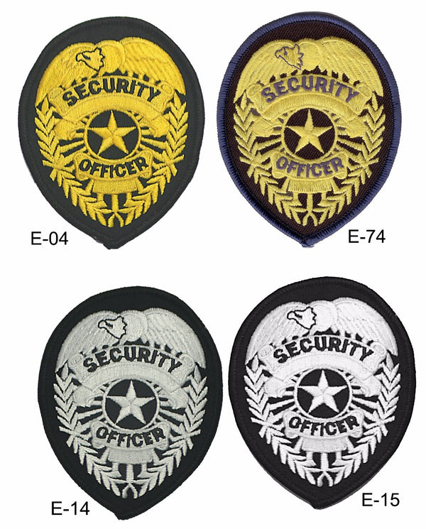 SECURITY OFFICER CHEST EMBLEMS