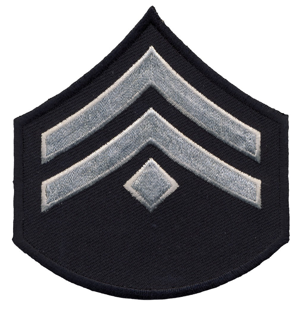 Lapd Color Ranks LAPD CHEVRONS SILVER/BLACK – First Class Uniforms