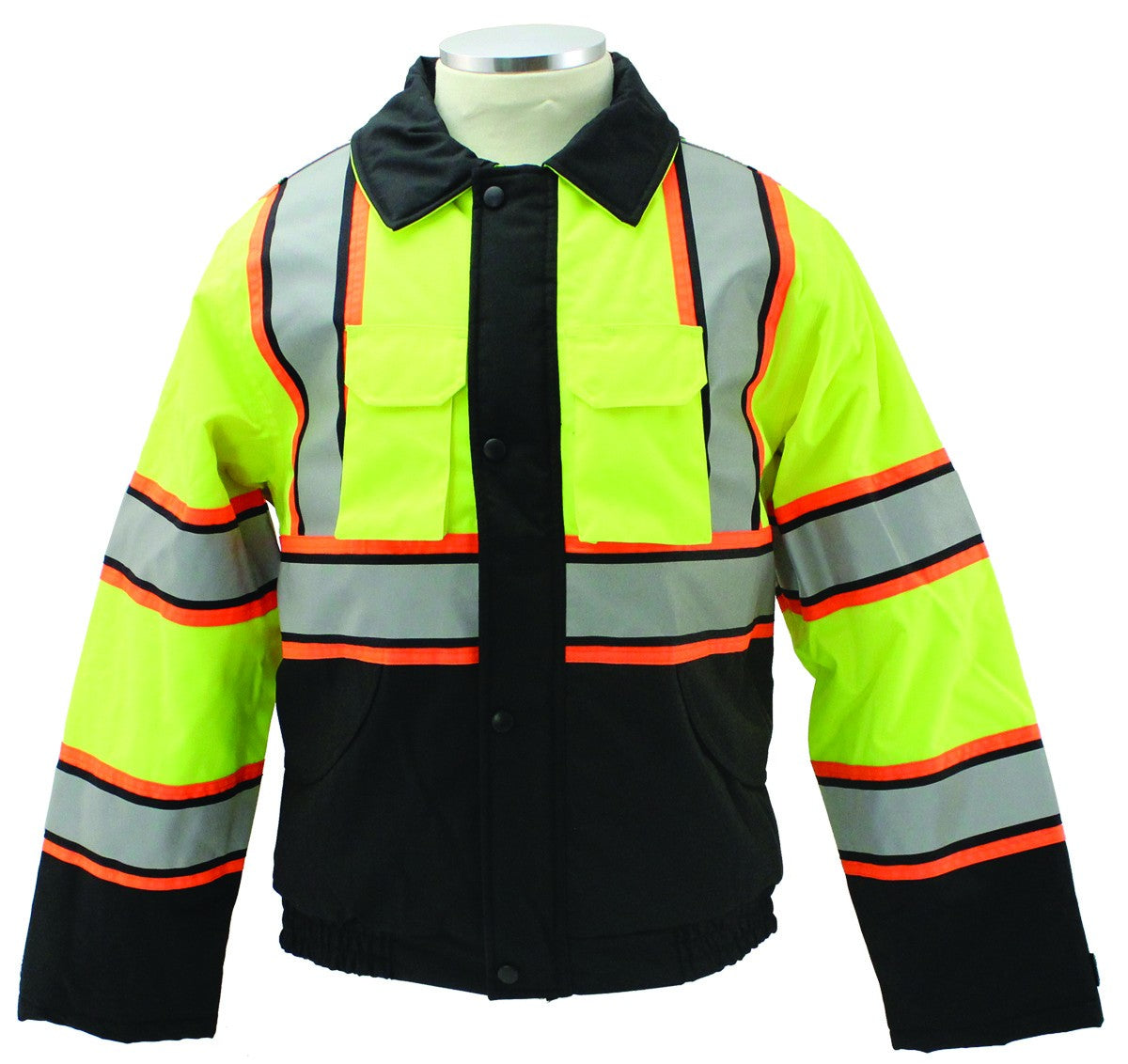 TRI COLOR REFLECTIVE JACKET – First Class Uniforms