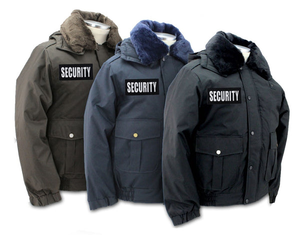 ALL SEASON DELUXE BOMBER JACKET WITH REFLECTIVE SECURITY ID