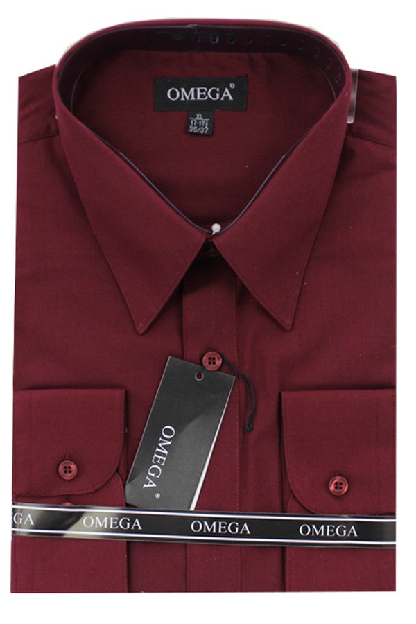 First Class Long Sleeve Dress Shirts - Turquoise First Class Long Sleeve Dress Shirts - Turquoise