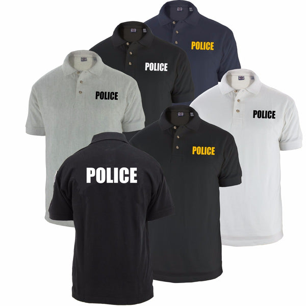 FIRST CLASS POLYCOTTON POLICE POLO SHIRTS