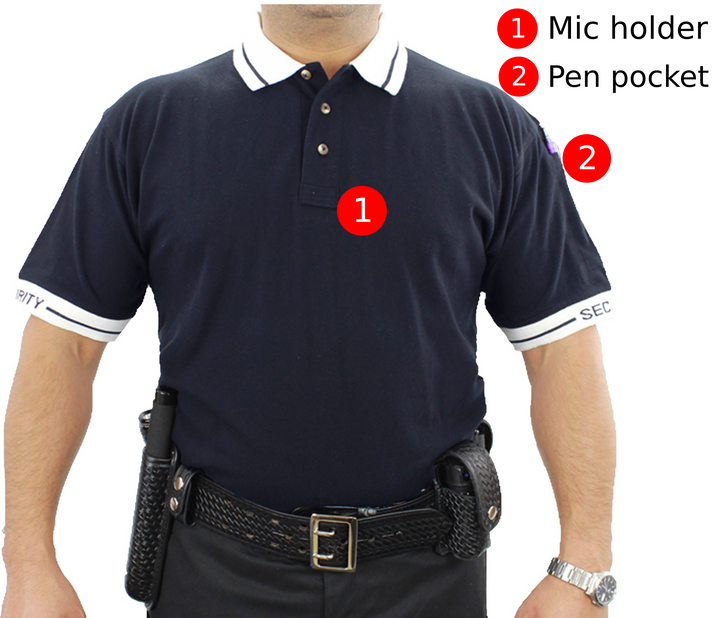 First Class Security PolyCotton Polo Shirt – First Class Uniforms