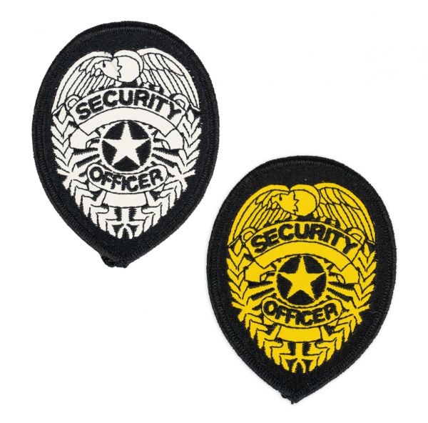 Reflective Security Officer Chest Emblems
