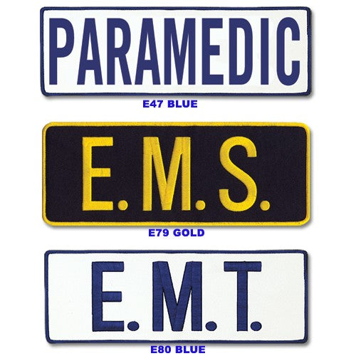 PARADEMIC/EMS/ EMT EMBLEMS – First Class Uniforms