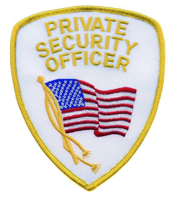 PRIVATE SECURITY OFFICER SHOULDER PATCH