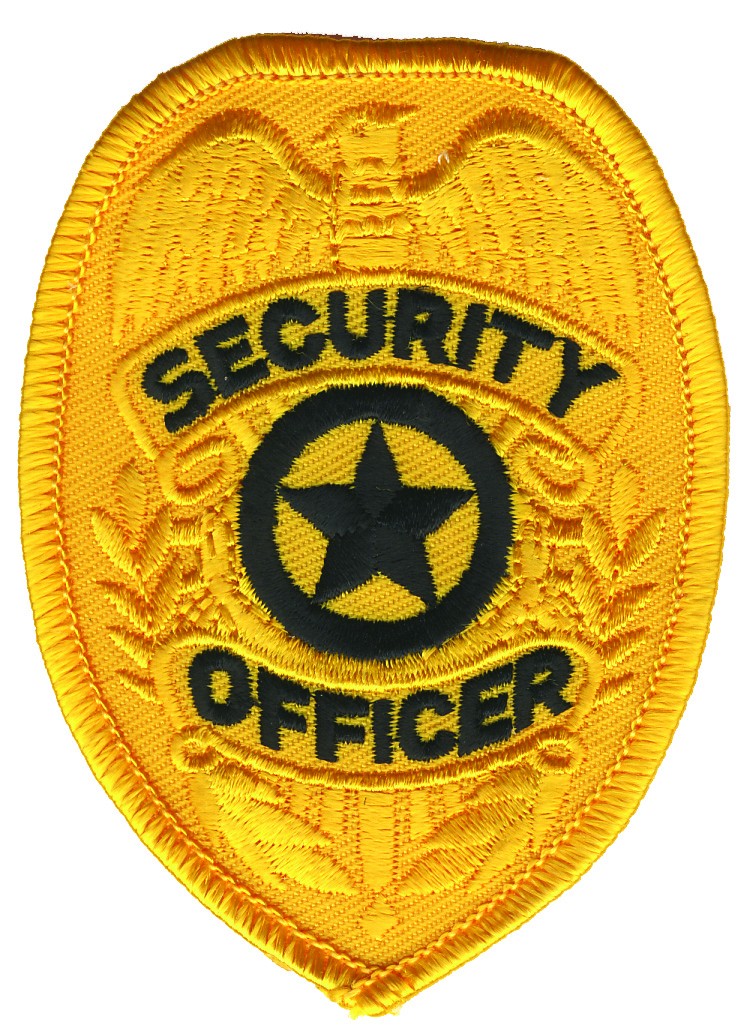 SECURITY OFFICER CHEST EMBLEM – First Class Uniforms