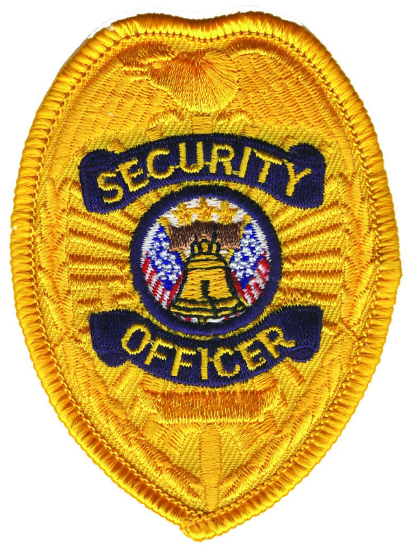 SECURITY OFFICER CHEST EMBLEM WITH LIBERTY BELL