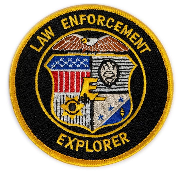 Law Enforcement Explorer Circular Patch – First Class Uniforms