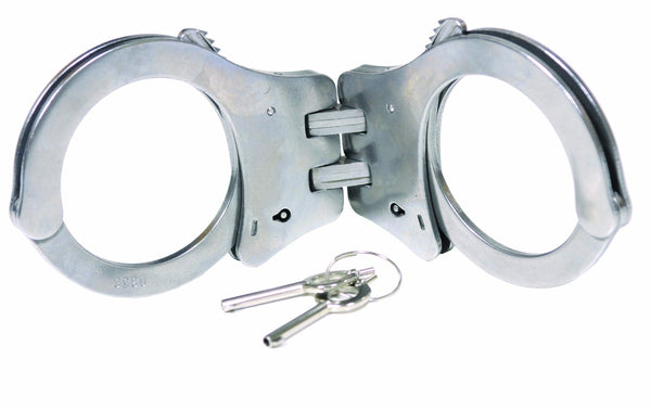 DOUBLE HINGED HANDCUFFS