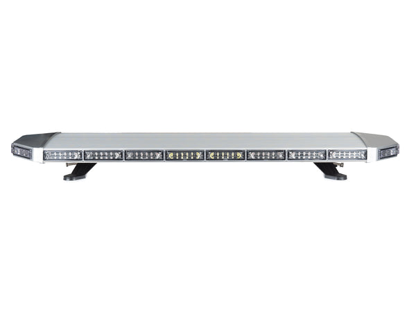 46" Streamlined Linear Generation 3.5 LED Lightbar - Silver with Amber LEDs