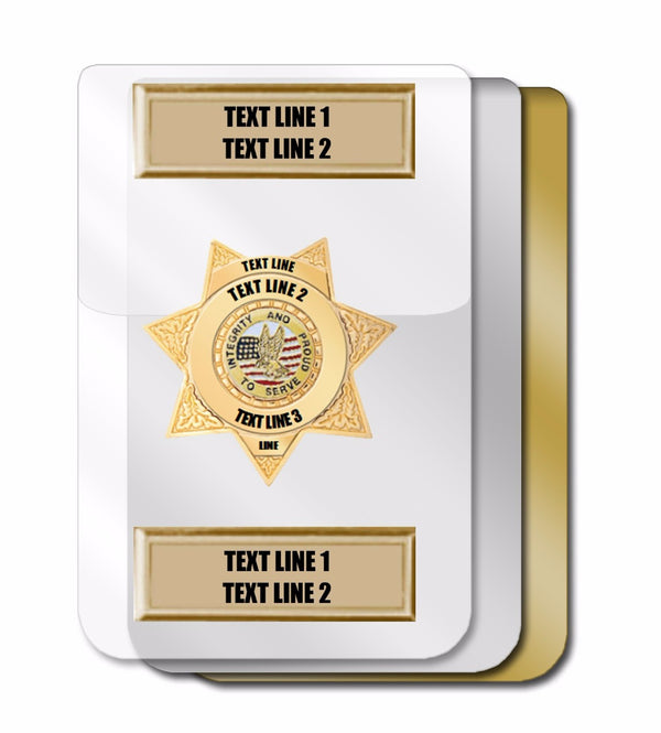 CUSTOM POCKET BADGE - MPB08