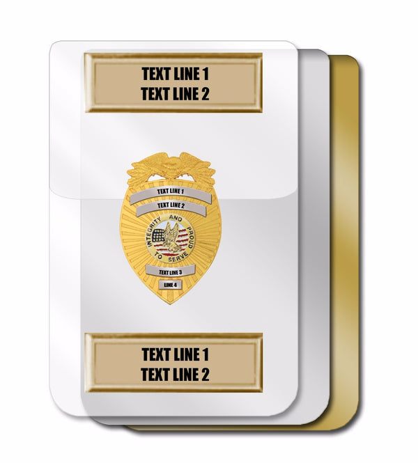 CUSTOM POCKET BADGE - MPB09