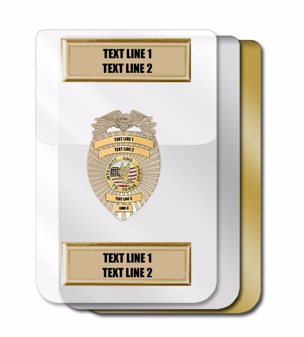 CUSTOM POCKET BADGE - MPB10