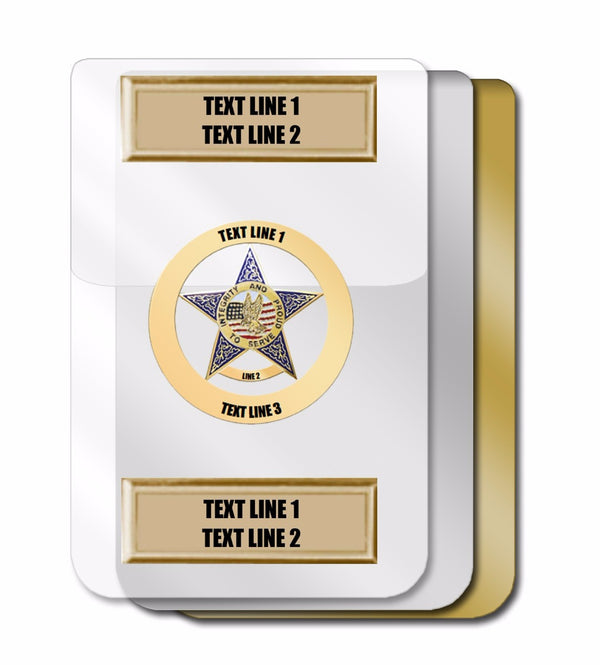 CUSTOM POCKET BADGE - MPB11