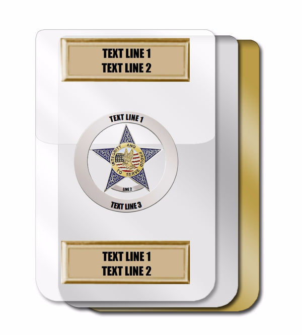 CUSTOM POCKET BADGE - MPB12