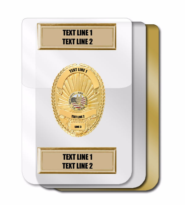 CUSTOM POCKET BADGE - MPB16