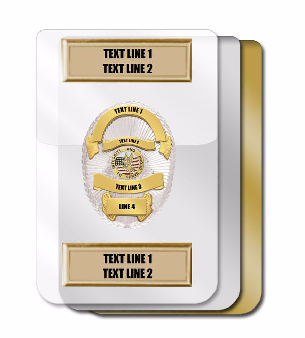 CUSTOM POCKET BADGE - MPB21