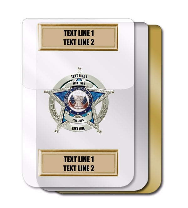 CUSTOM POCKET BADGE - MPB28