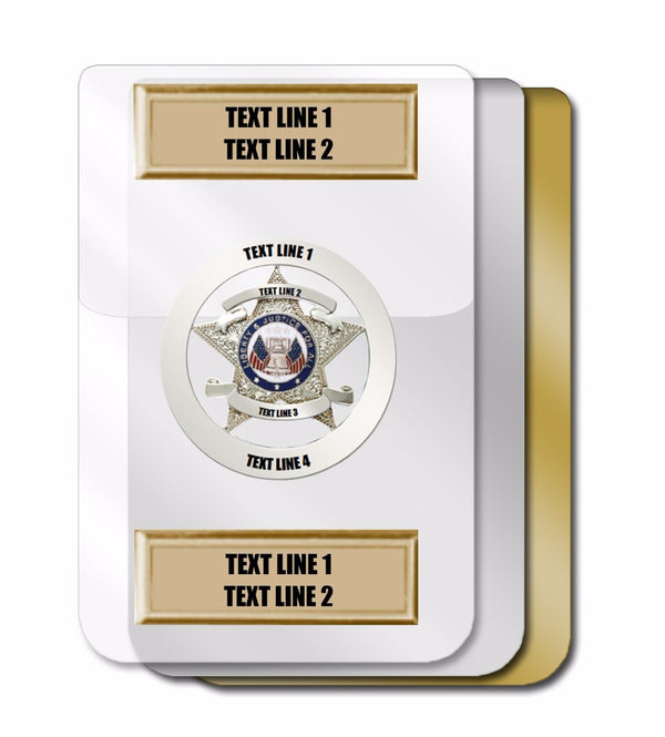 CUSTOM POCKET BADGE - MPB30