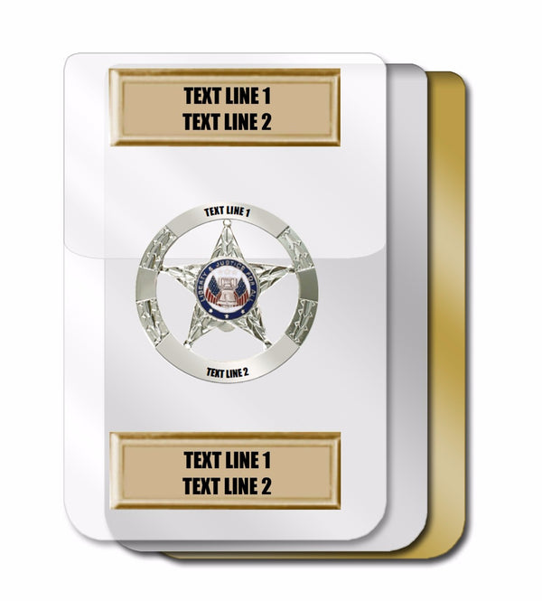 CUSTOM POCKET BADGE - MPB32