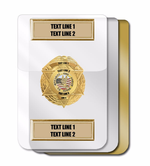 CUSTOM POCKET BADGE - MPB33