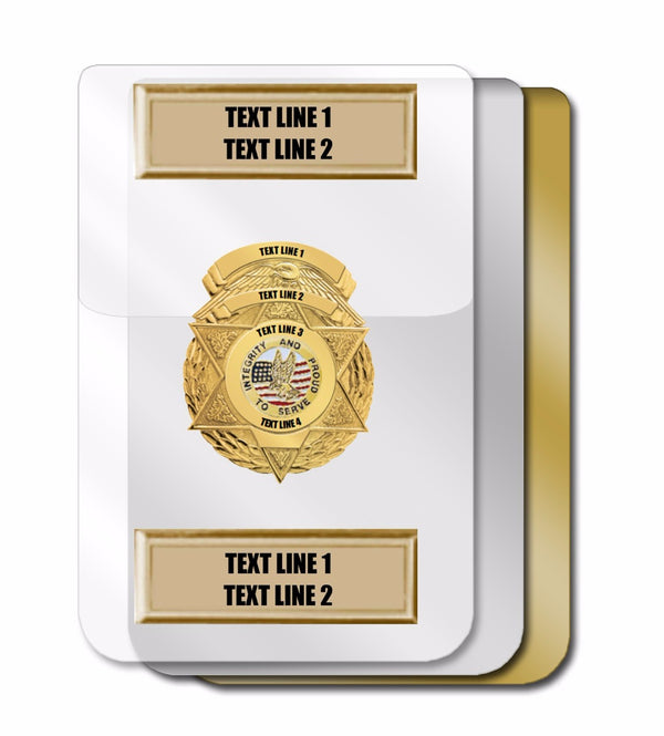 CUSTOM POCKET BADGE - MPB34