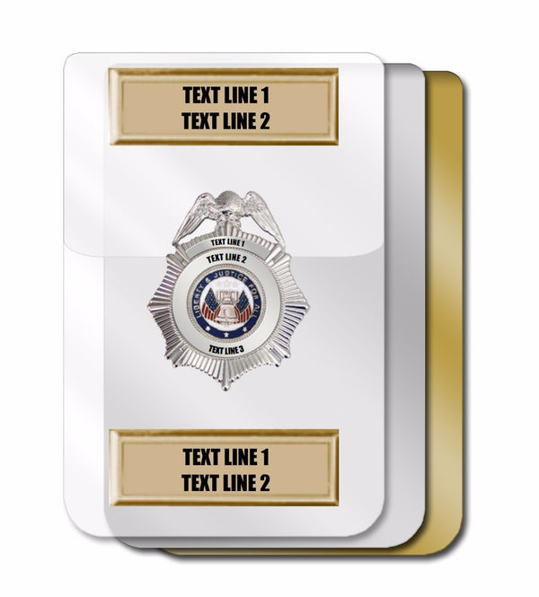 CUSTOM POCKET BADGE - MPB41