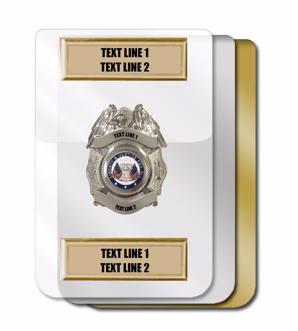 CUSTOM POCKET BADGE - MPB43