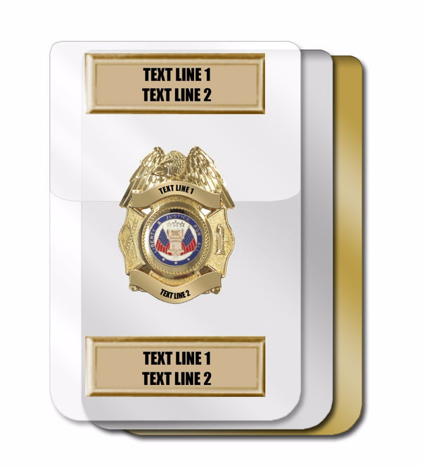 CUSTOM POCKET BADGE - MPB44