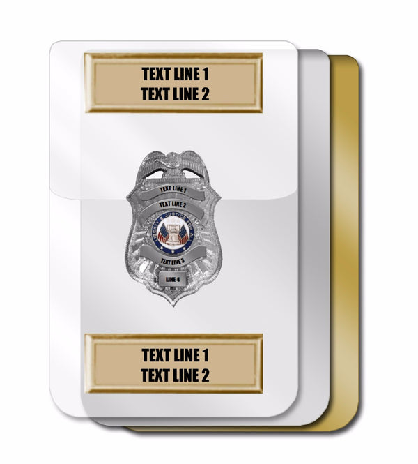 CUSTOM POCKET BADGE - MPB45