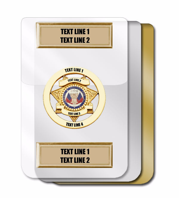 CUSTOM POCKET BADGE - MPB50